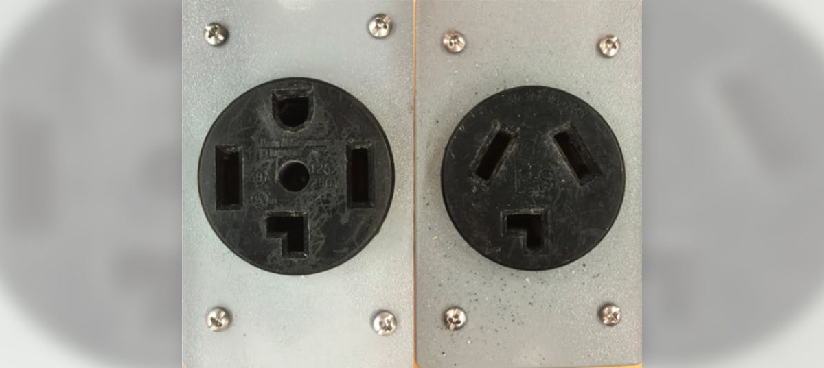 Typical 240 Volt outlets